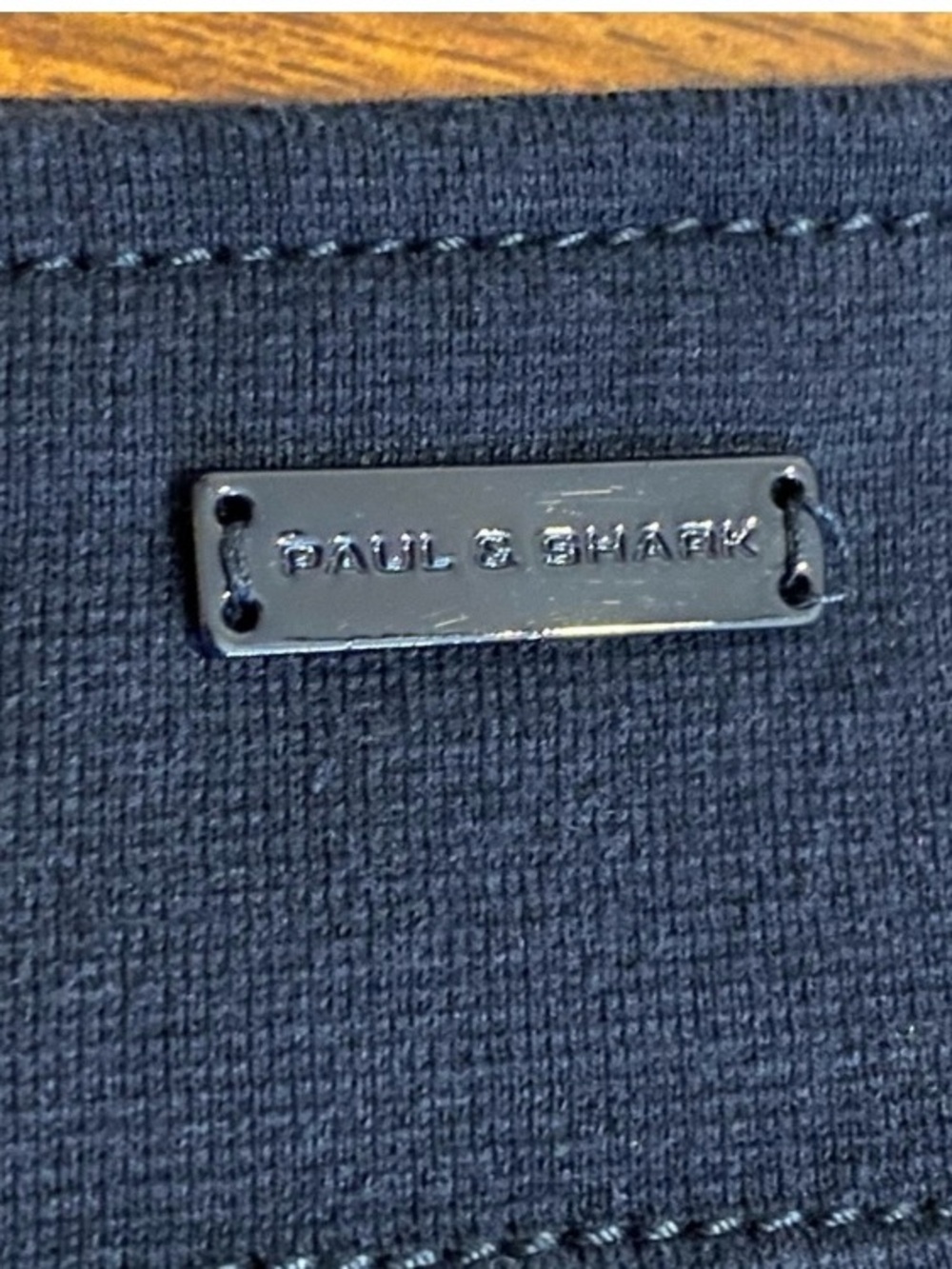 Paul & Shark Made in Italy Navy Mini Knit Skirt 100% cotton - Picture 5 of 8